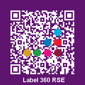 QRCode label 360 RSE