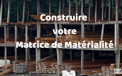 Construire votre matrice de matérialité