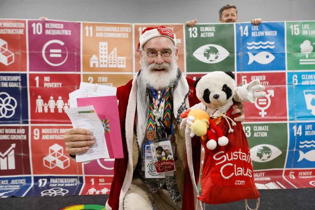 le père noël et les 17 ODD